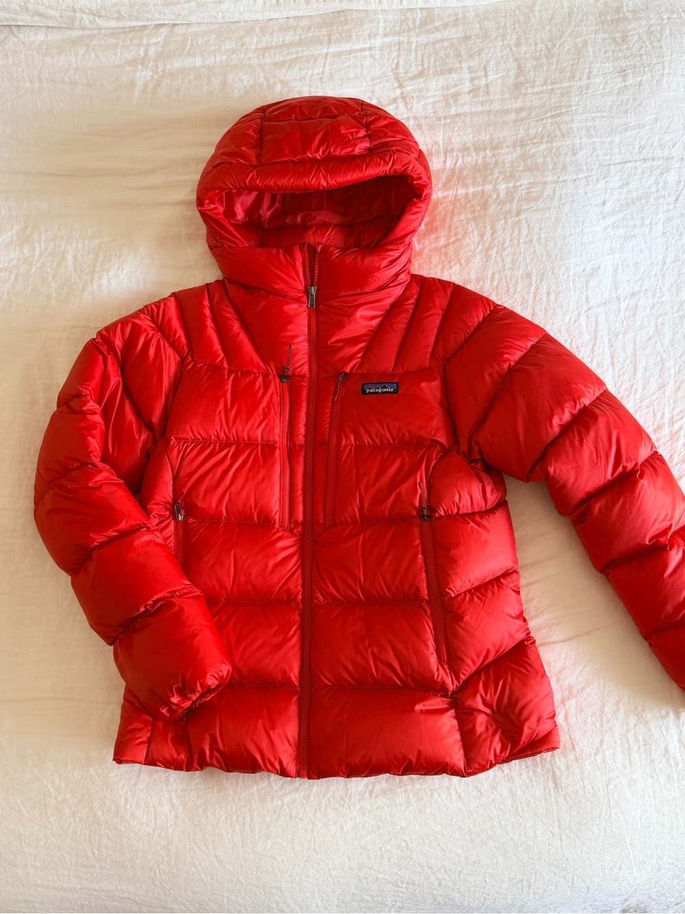 Patagonia Fitz Roy Down Hoody - Madder Red
